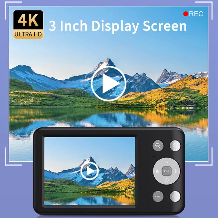 4K HD 6X Optical Zoom Digital Camera 3 Inch IPS Screen Video Vlogging Camcorde 32G 4K HD 6X Optical Zoom Digital Camera 3 Inch IPS Screen Video Vlogging Camcorde 32G